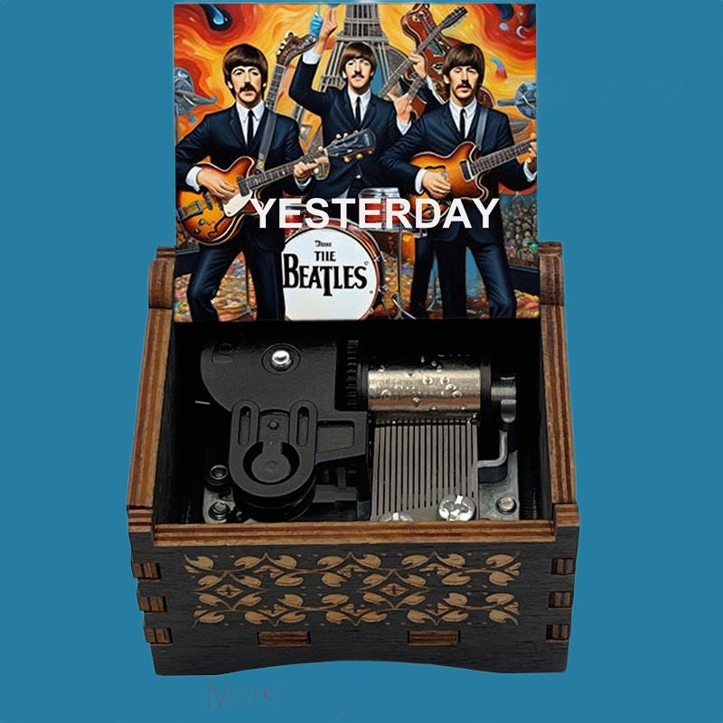 Beatles “Yesterday” Classic Music Box - Gracias Collectibles
