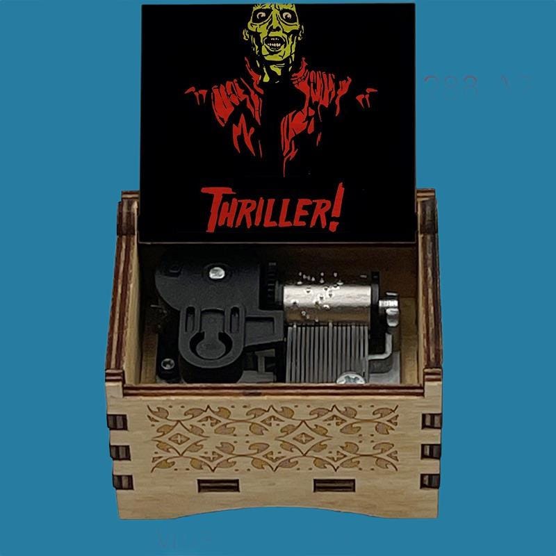 Michael Jackson " Thriller "  Classic Music Box - Gracias Collectibles