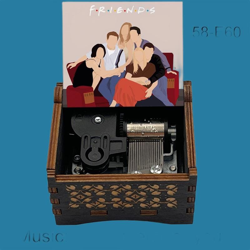 Friends “I'll be there” Classic Music Box - Gracias Collectibles