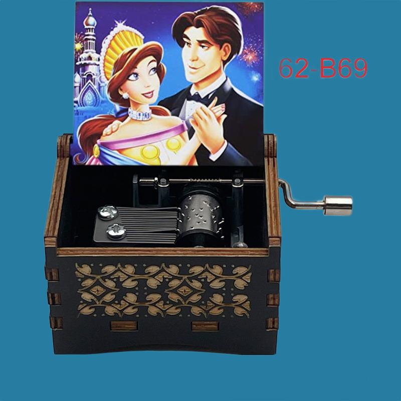 Anastasia "Once upon a December" Classic Wooden Music Box - Gracias Collectibles