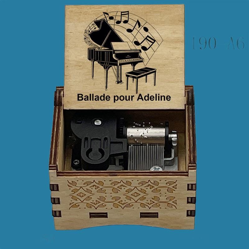 Ballade pour Adeline Classic Music Box - Gracias Collectibles
