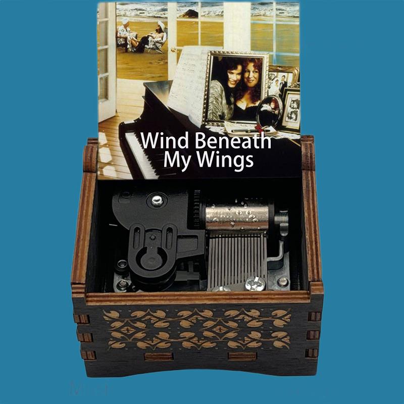 Bette Midler " Wind Beneath My Wings"  Classic Music Box - Gracias Collectibles