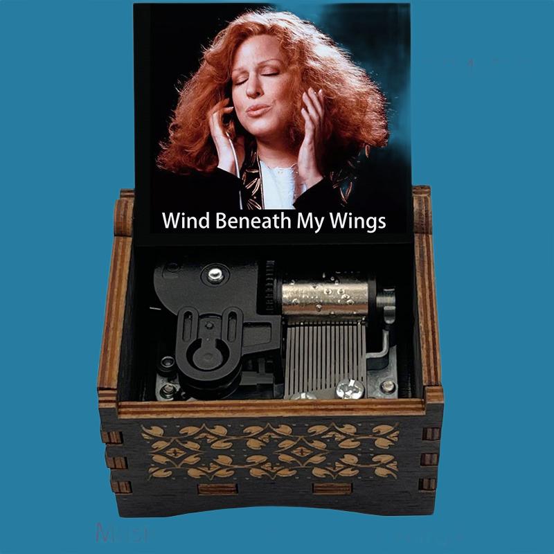 Bette Midler " Wind Beneath My Wings"  Classic Music Box - Gracias Collectibles