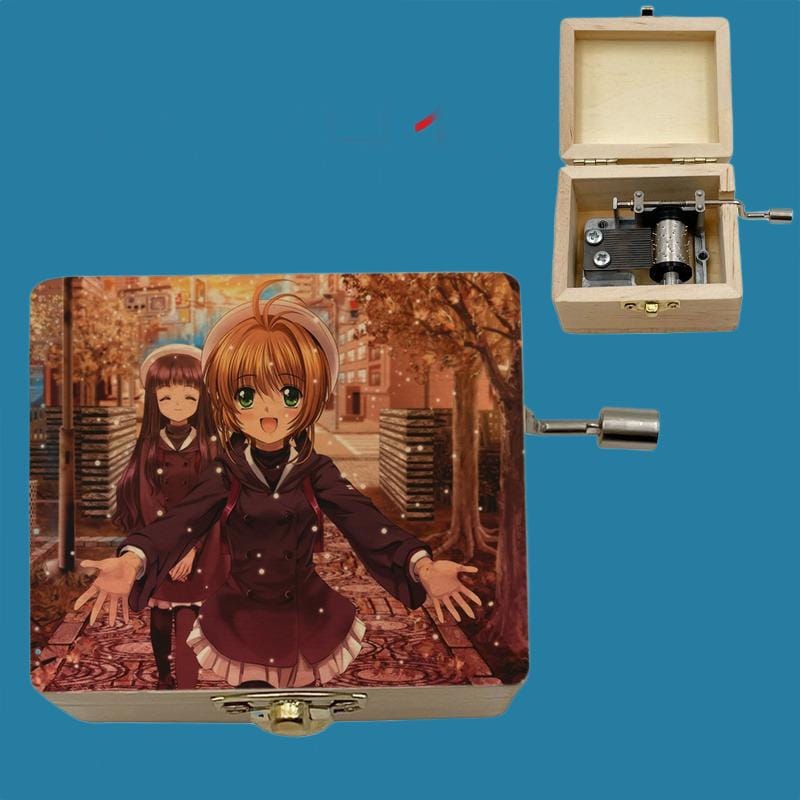 Sakura “Catch you catch me” Classic Hand-Crank Music Box - Gracias Collectibles
