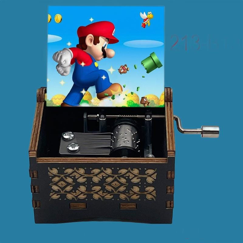Super Mario “Ground Theme” Classic Music Box - Gracias Collectibles