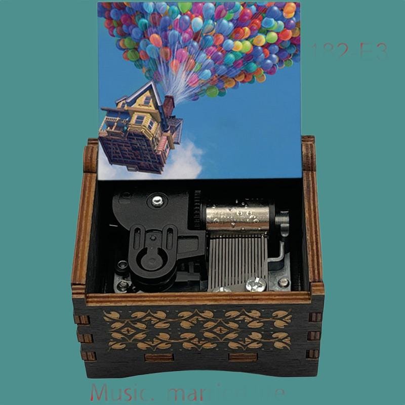 Up  “Married Life” Classic Music Box - Gracias Collectibles