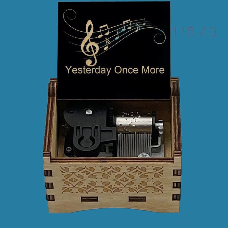 Richard Carpenter “Yesterday once more” Classic Music Box - Gracias Collectibles