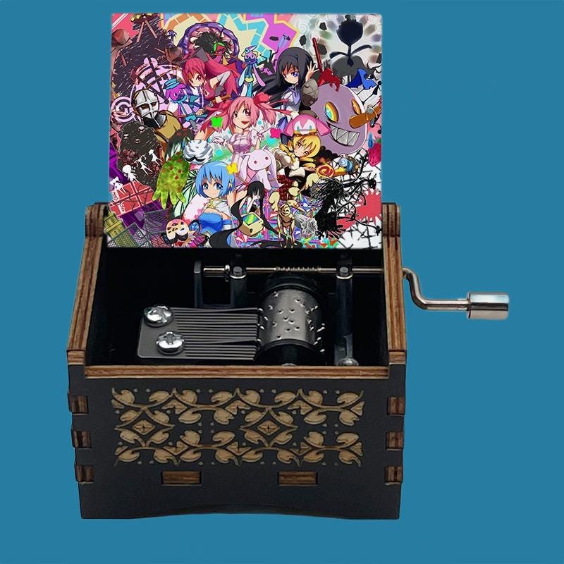 Puella Magi Madoka Magica Classic Wooden Music Box - Gracias Collectibles
