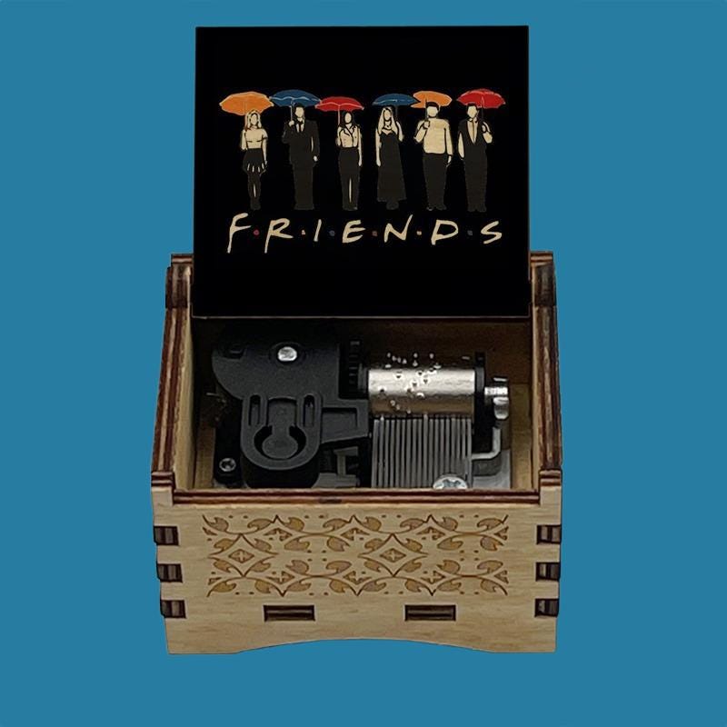 Friends “I'll be there” Classic Music Box - Gracias Collectibles