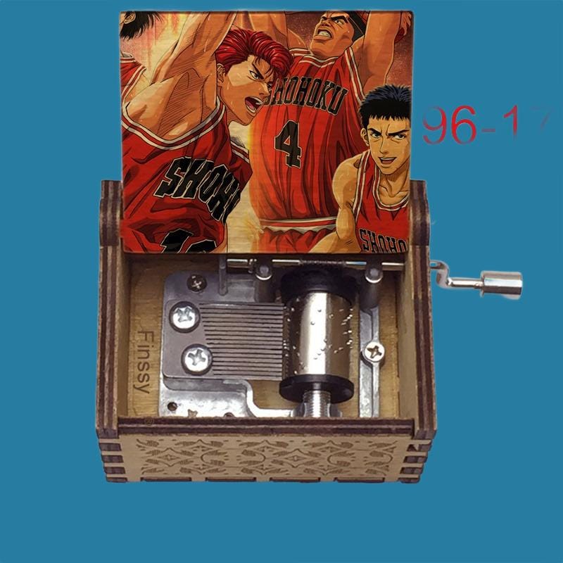 Slam Dunk “Opening theme song” Classic Hand-Crank Music Box - Gracias Collectibles