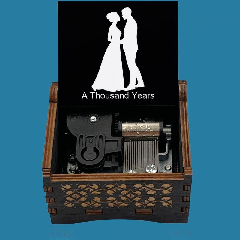 Christina Perri "A Thousand Years" Classic Music Box - Gracias Collectibles