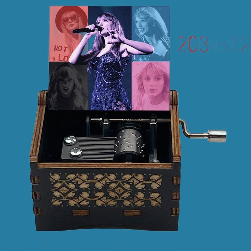 Swifties " Shake it off"  Classic Music Box - Gracias Collectibles