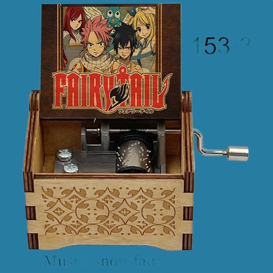 Fairy Tail “Snow Fairy” Classic Hand-Crank Music Box - Gracias Collectibles