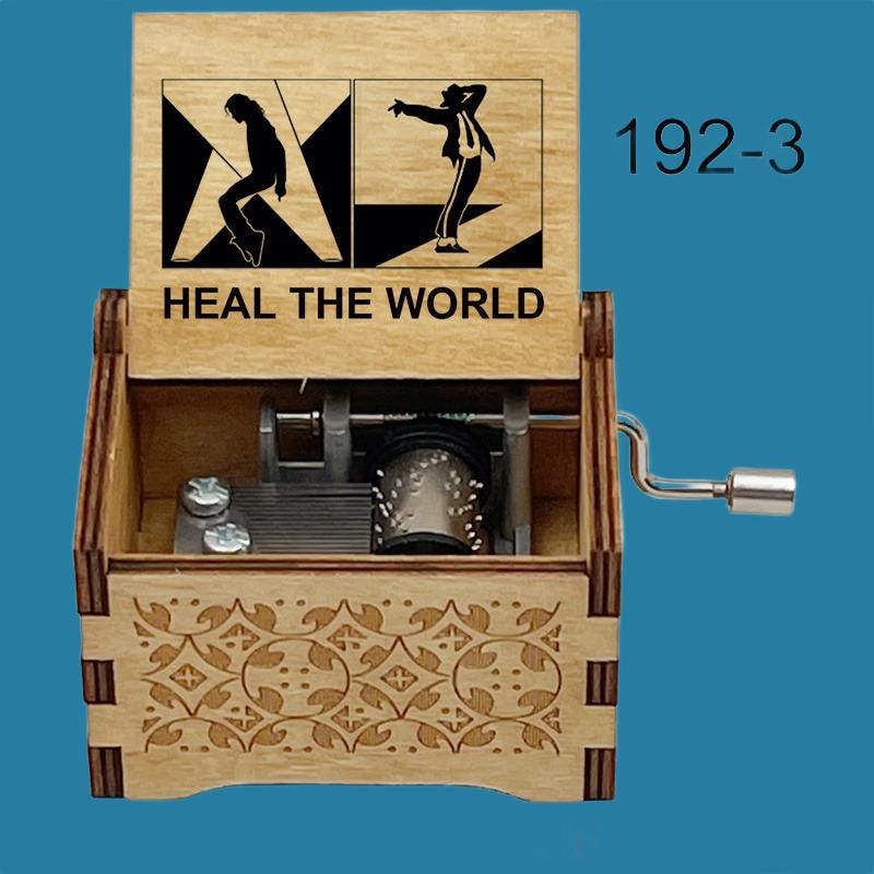 Michael Jackson " Heal the world"  Classic Music Box - Gracias Collectibles