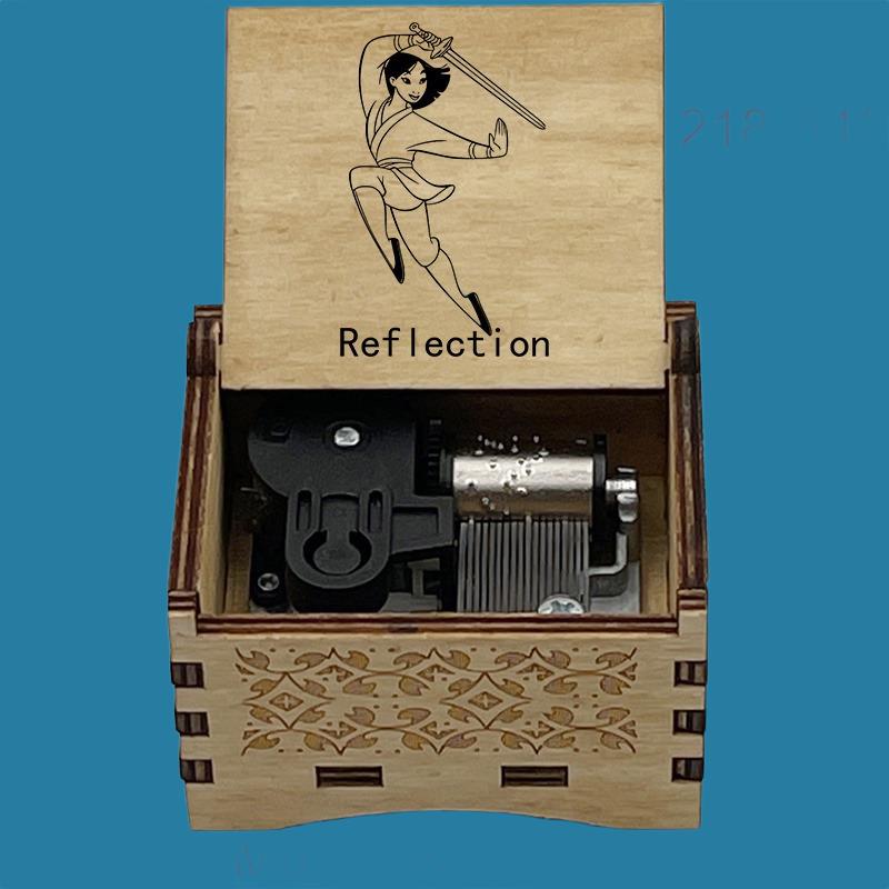 Mulan“Reflection" Classic Music Box - Gracias Collectibles