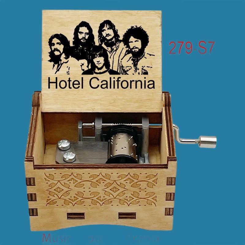 Hotel California Music Box – Eagles Classic Rock Melody Gift - Gracias Collectibles