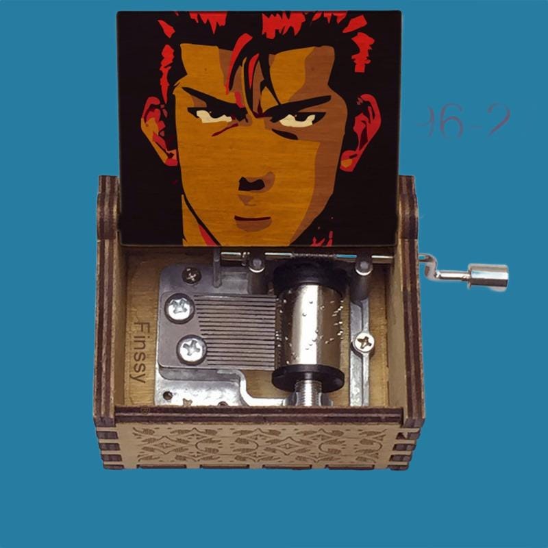 Slam Dunk "Opening theme song" Classic Hand-Crank Music Box - Gracias Collectibles
