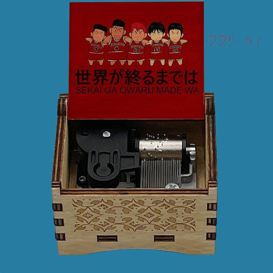 Slam Dunk "Sekai ga owaru made wa" Classic Hand-Crank Music Box - Gracias Collectibles