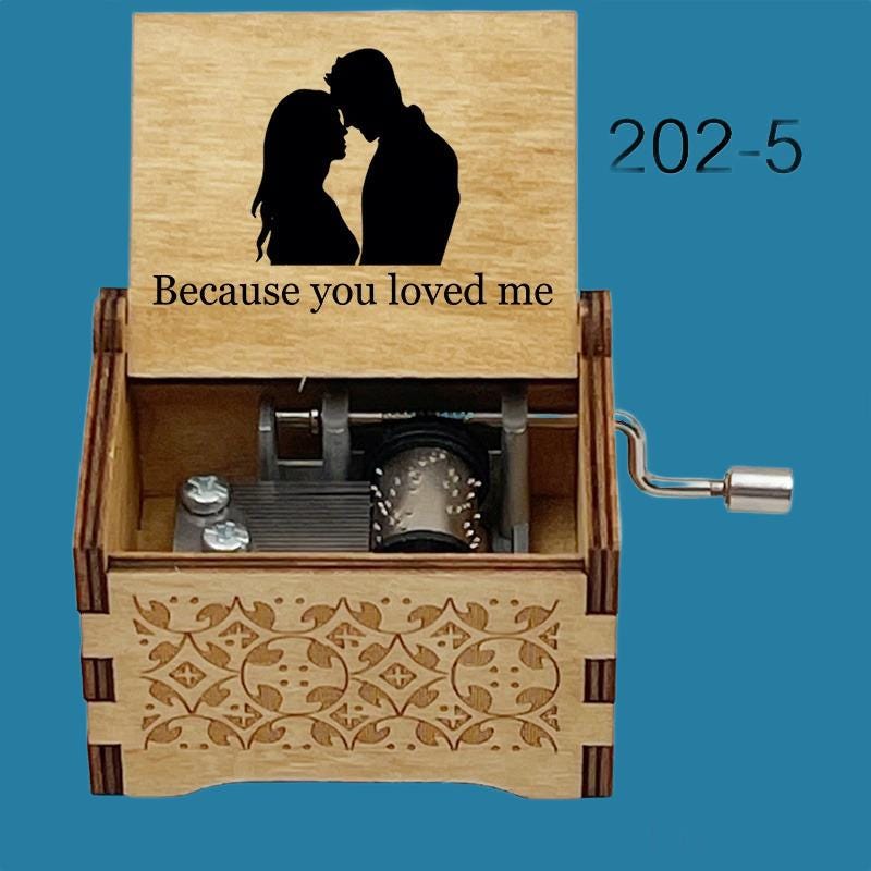 Celine Dion  “Because you loved me” Classic Music Box - Gracias Collectibles