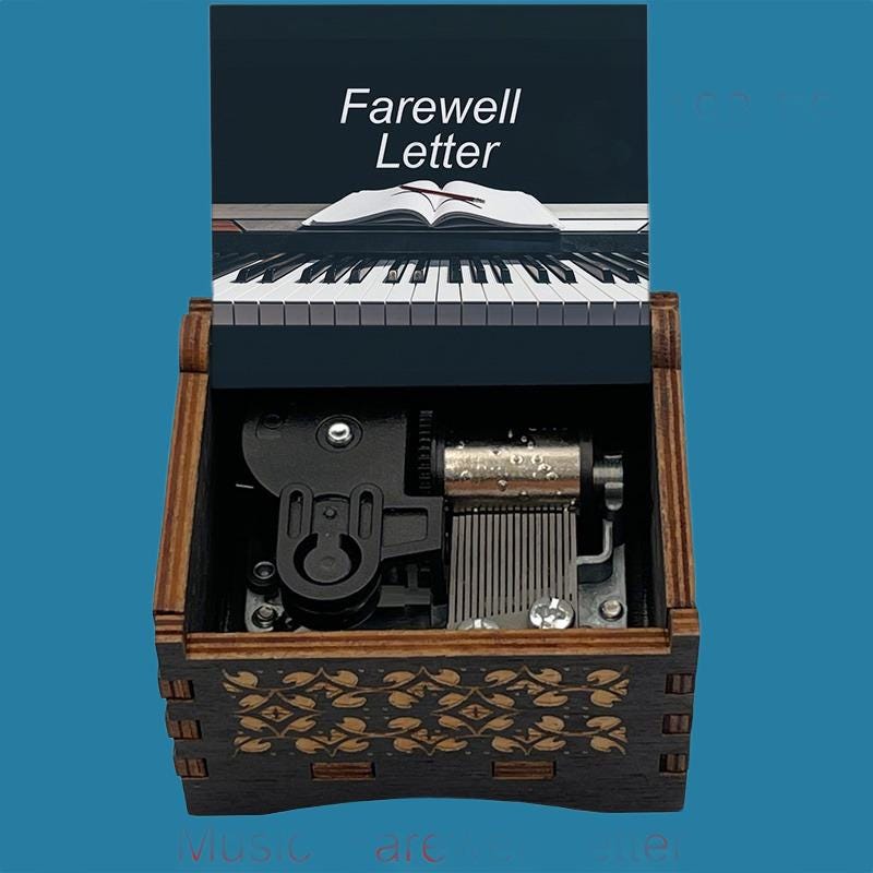 Farewell Letter Classic Music Box - Gracias Collectibles
