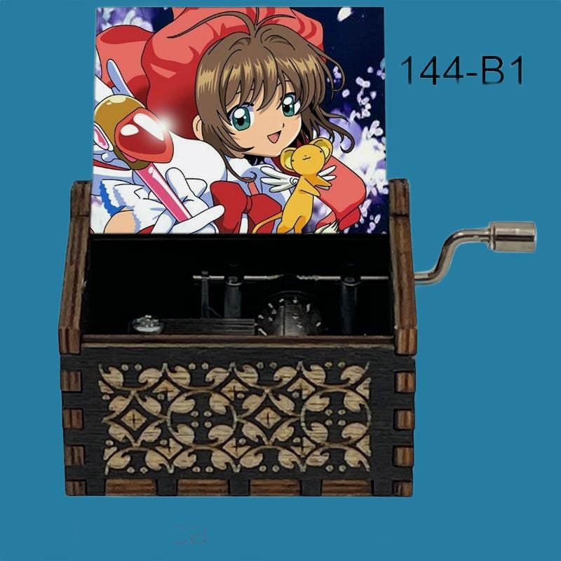 Sakura “Catch you catch me” Classic Hand-Crank Music Box - Gracias Collectibles
