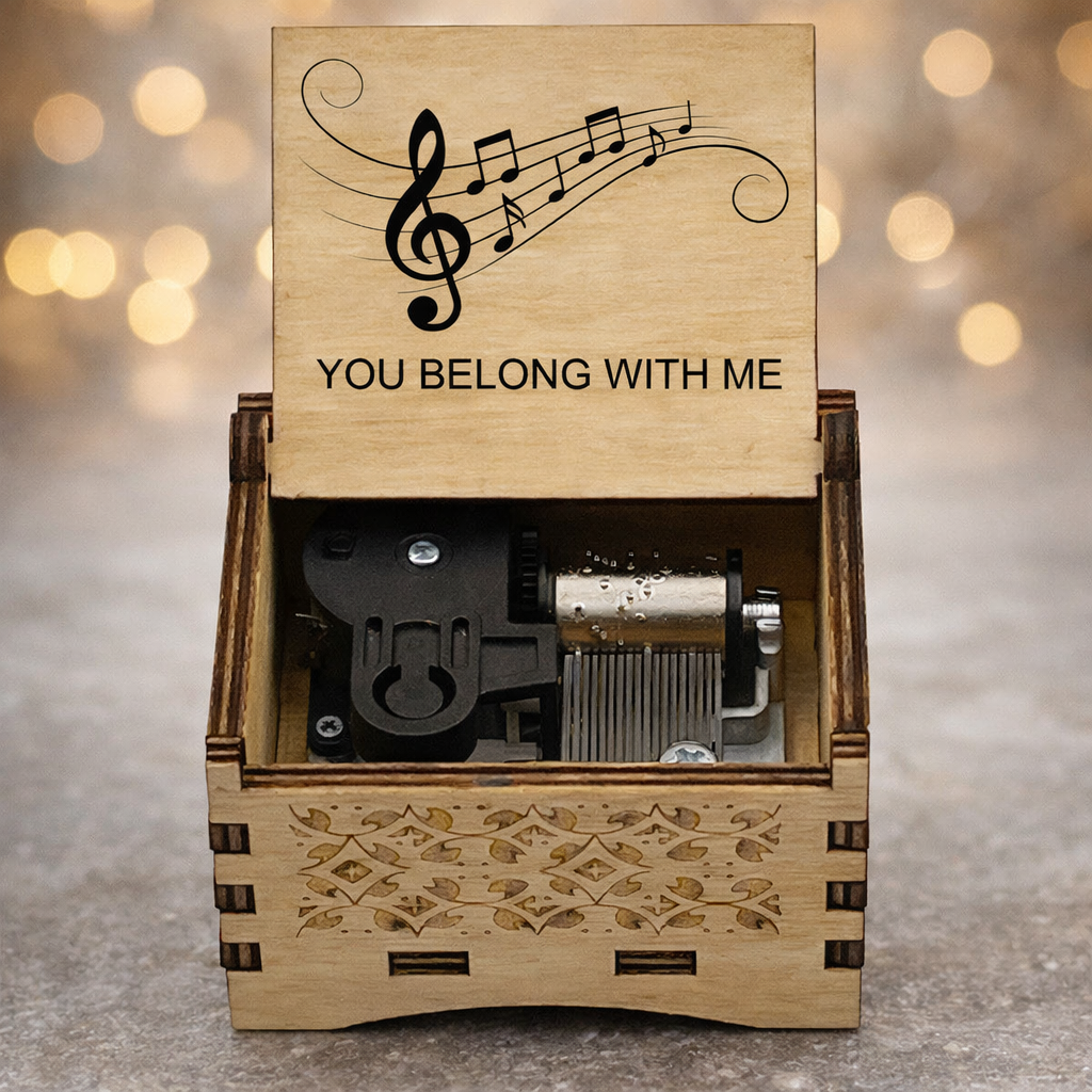 Taylor Swift 'You Belong With Me" Music Box - Gracias Collectibles