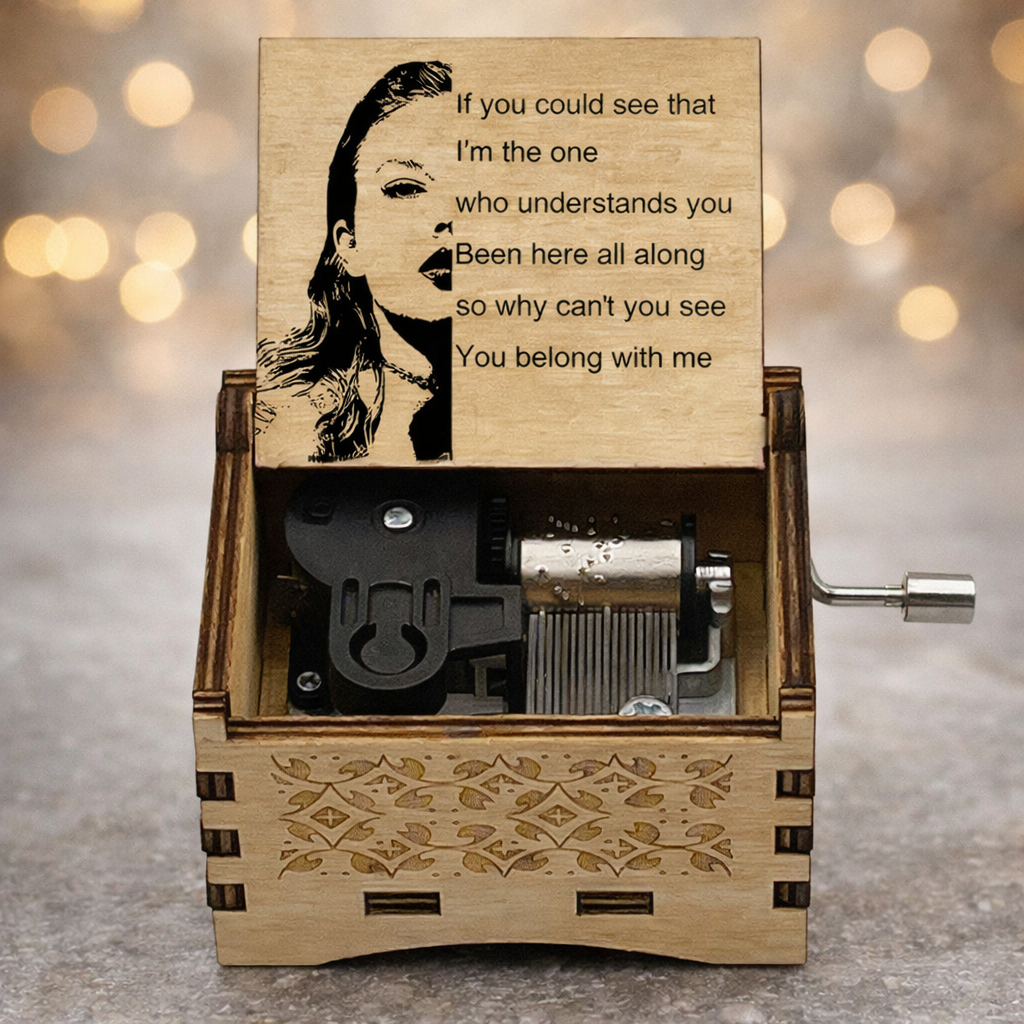 Taylor Swift 'You Belong With Me" Music Box - Gracias Collectibles