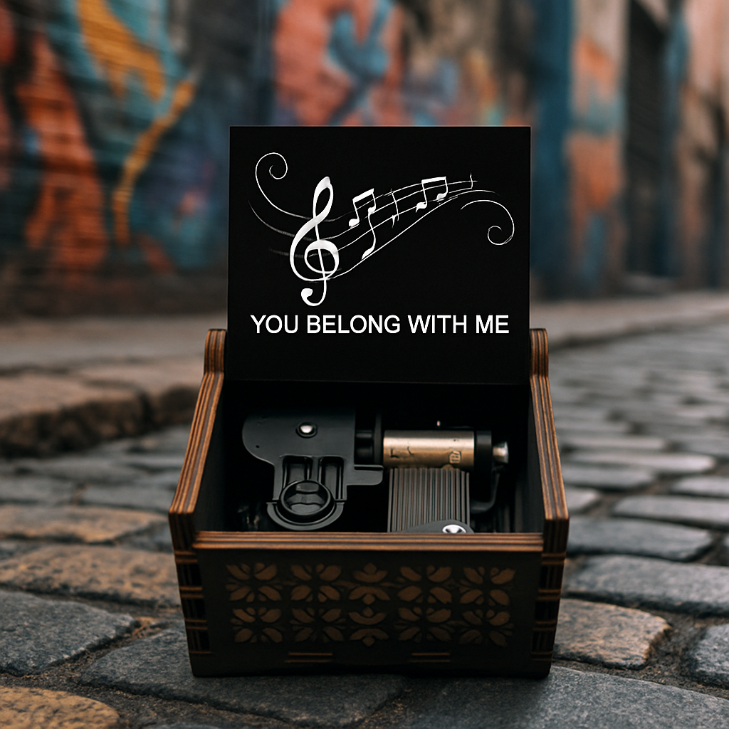 Taylor Swift 'You Belong With Me" Music Box - Gracias Collectibles