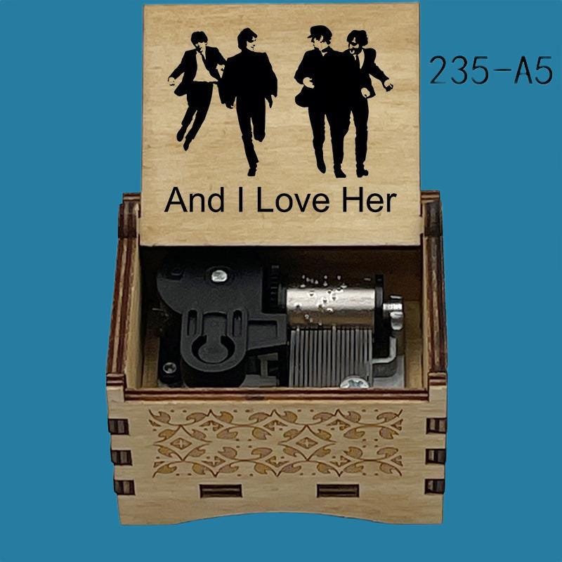 The Beatles " And I love her"  Classic Music Box - Gracias Collectibles