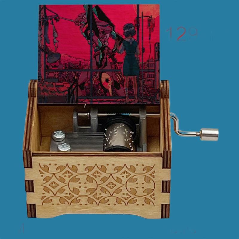 Cruel's Angel Thesis �Neon Genesis Evangelion Opening� Classic Music Box - Gracias Collectibles