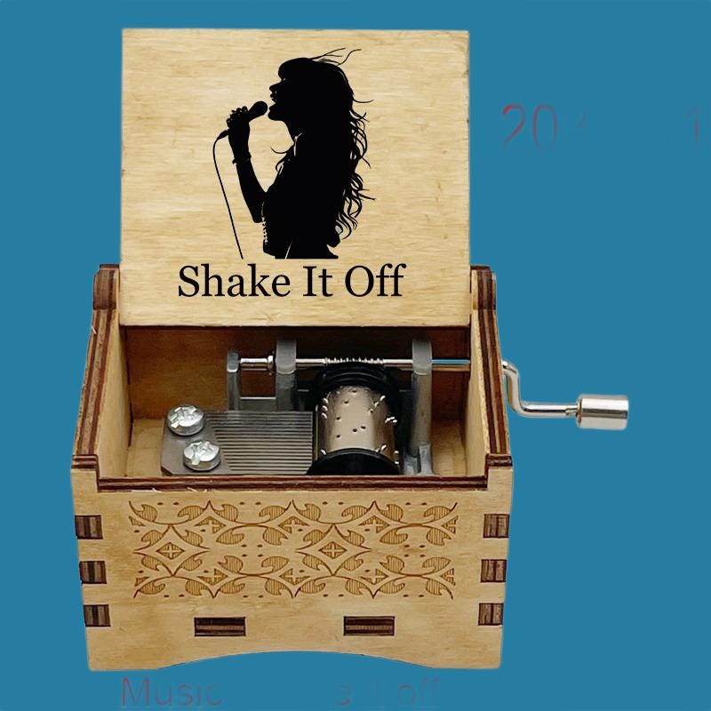 Swifties " Shake it off"  Classic Music Box - Gracias Collectibles