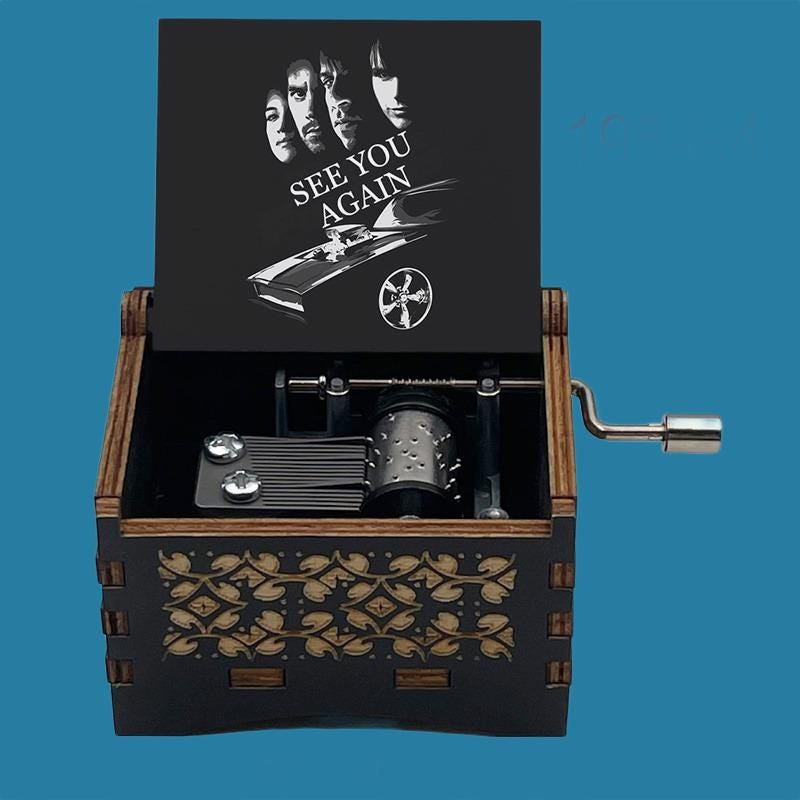 Fast & Furious "See you again" Music Box – Vintage Handcrafted Gift Ideas - Gracias Collectibles