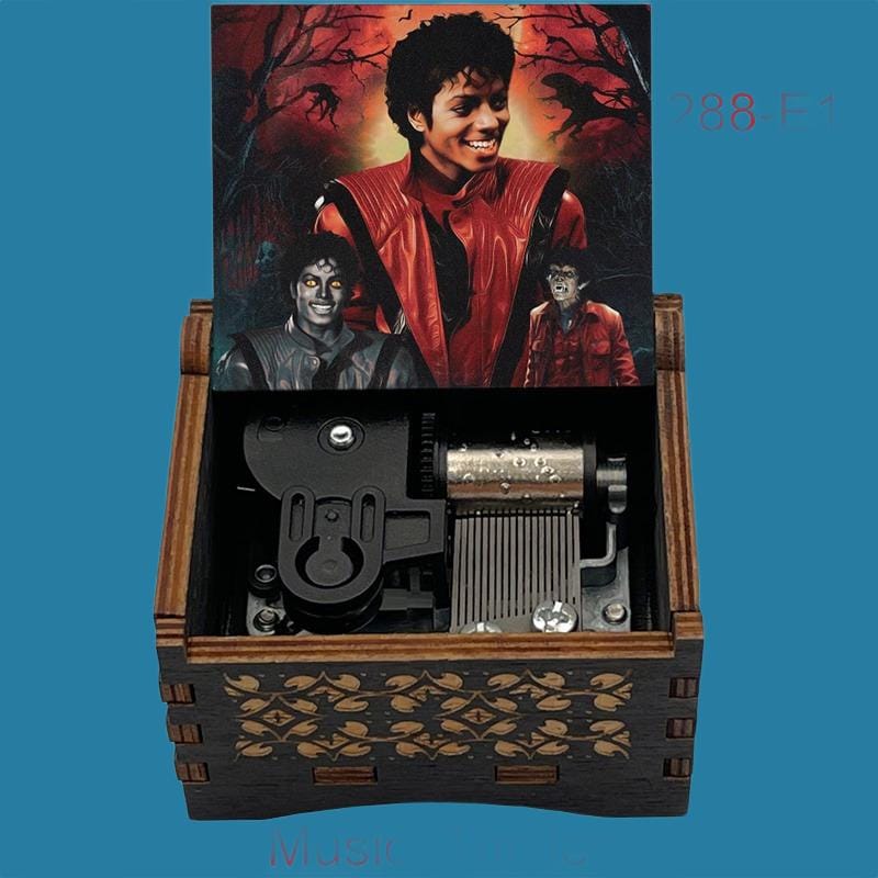 Michael Jackson " Thriller "  Classic Music Box - Gracias Collectibles