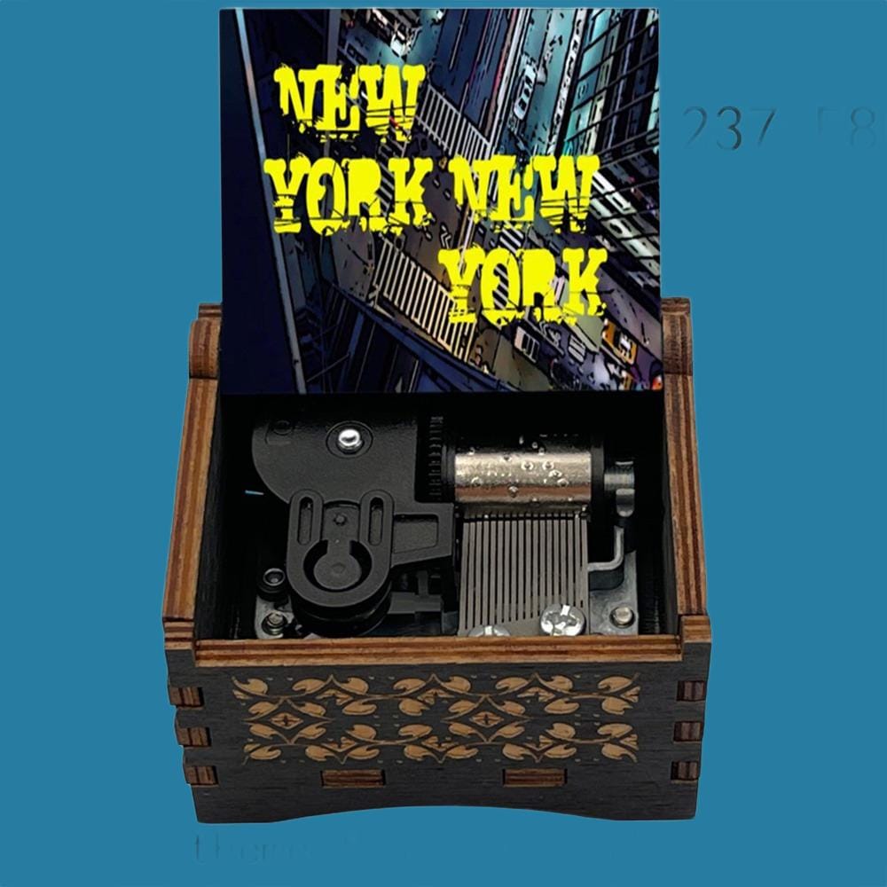 Frank Sinatra " New York New York"  Classic Music Box - Gracias Collectibles