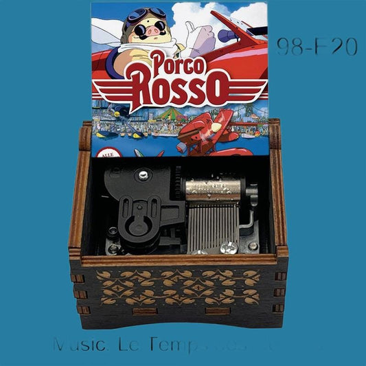Porco Rosso “Le Temps des Cerises” Classic Music Box - Gracias Collectibles