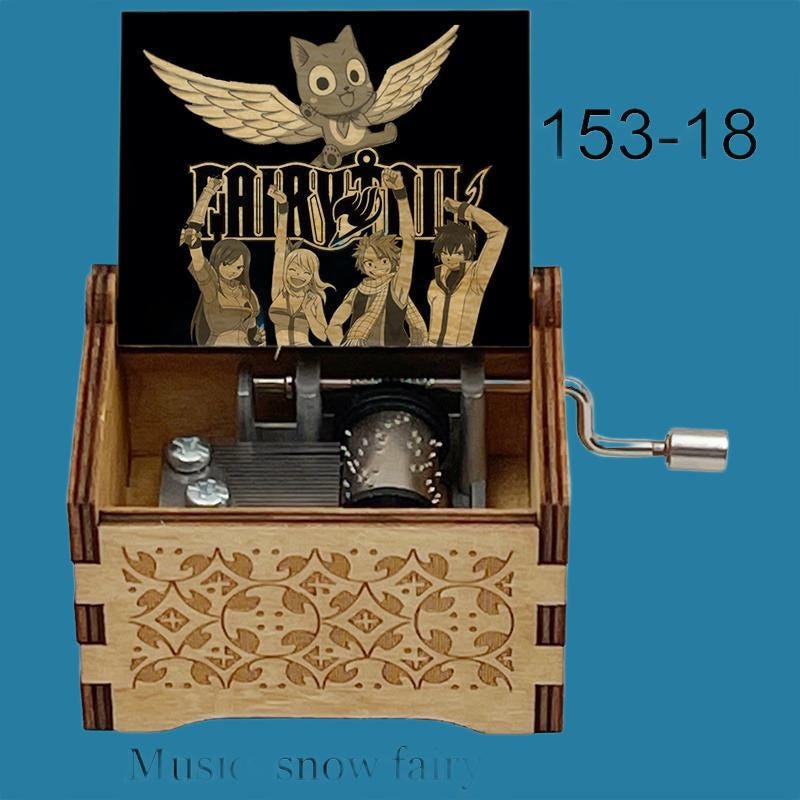 Fairy Tail "Snow Fairy" Classic Hand-Crank Music Box - Gracias Collectibles