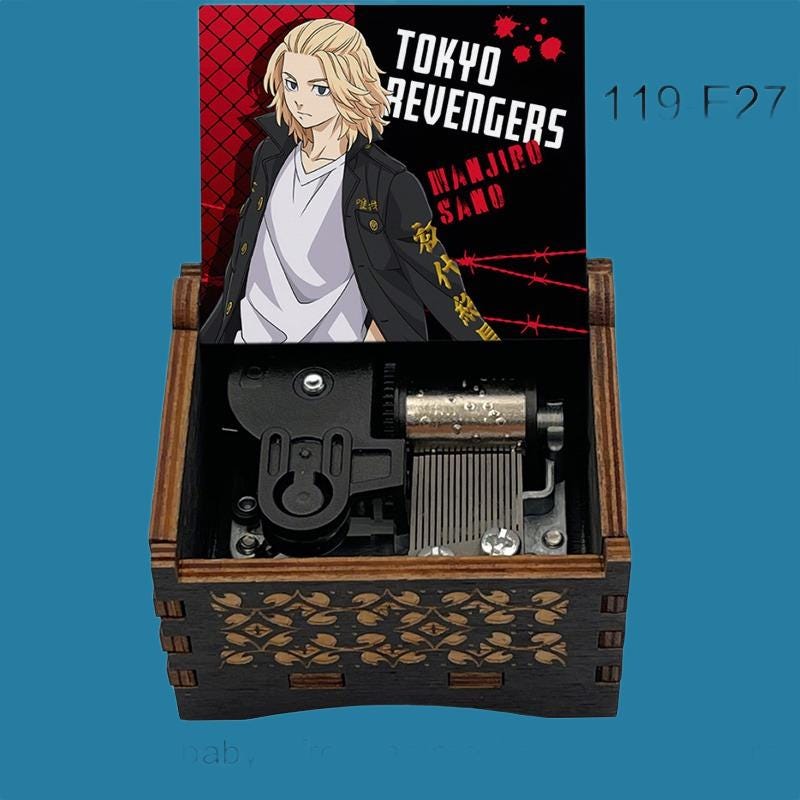 Anime Tokyo Revengers " Cry Baby"  Classic Music Box - Gracias Collectibles