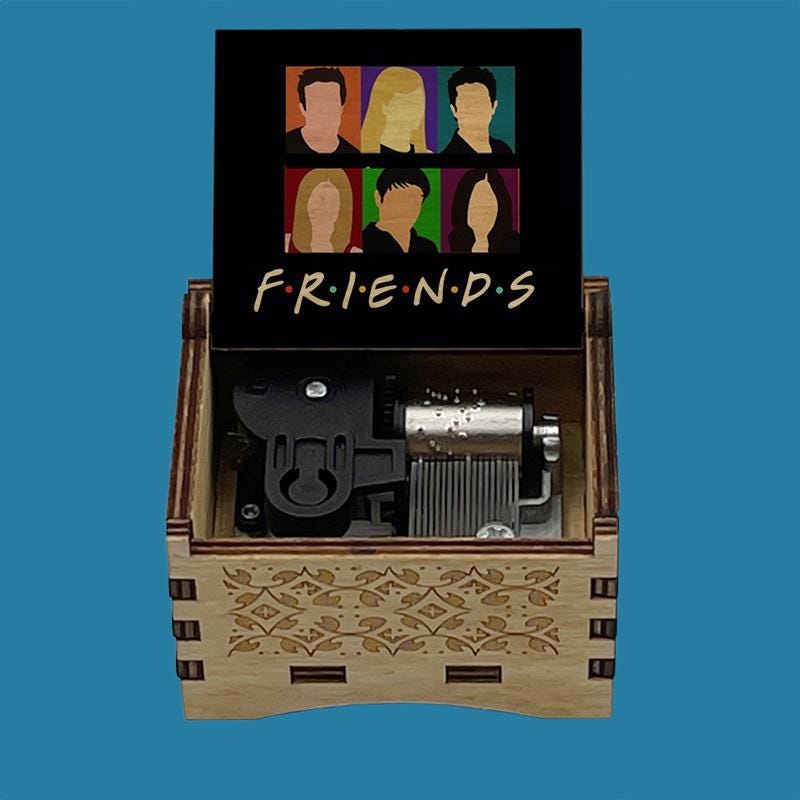 Friends “I'll be there” Classic Music Box - Gracias Collectibles