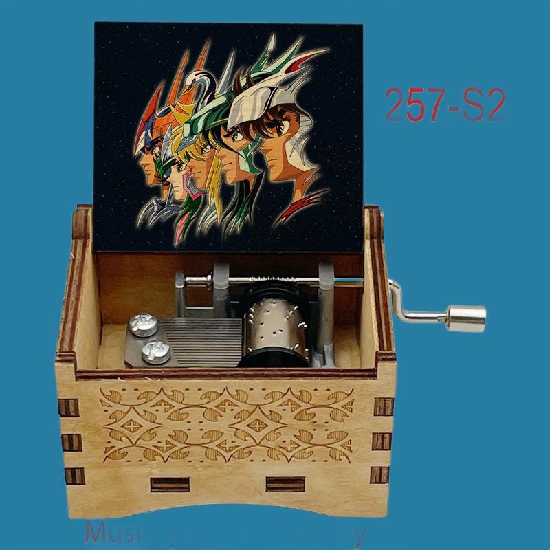 Saint Seiya “Pegasus Fantasy” Classic Hand-Crank Music Box - Gracias Collectibles