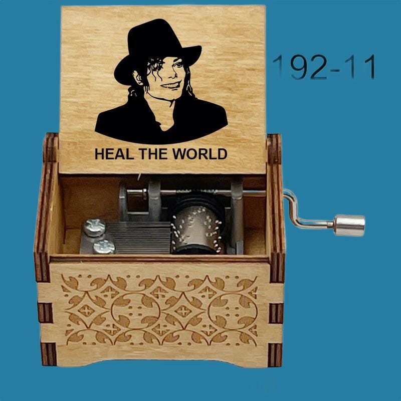 Michael Jackson " Heal the world"  Classic Music Box - Gracias Collectibles