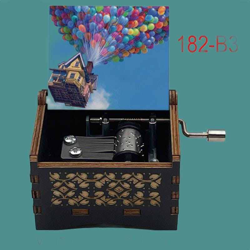 Up  “Married Life” Classic Music Box - Gracias Collectibles