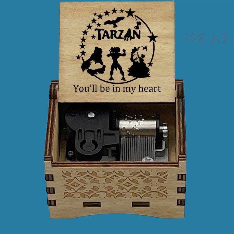 Tarzan “You'll be in my heart" Classic Music Box - Gracias Collectibles