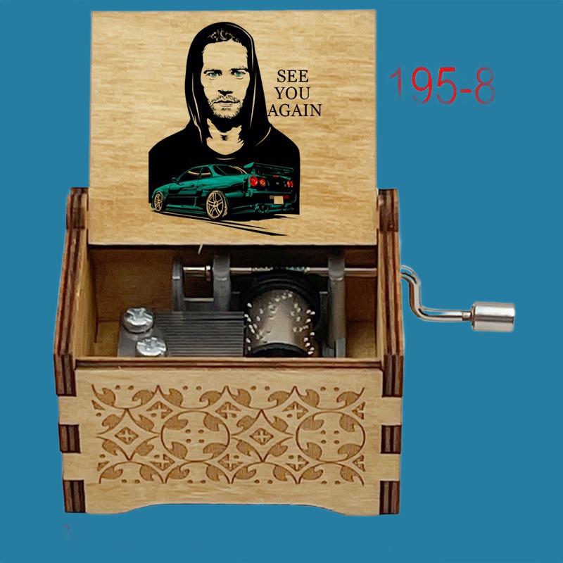 Fast & Furious "See you again" Music Box – Vintage Handcrafted Gift Ideas - Gracias Collectibles