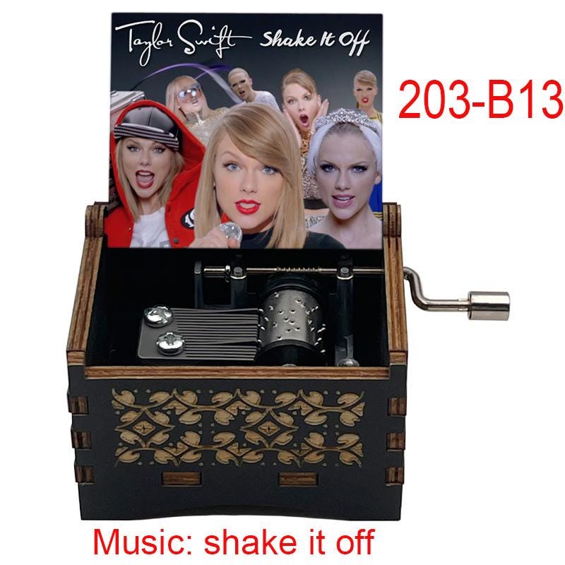 Swifties " Shake it off"  Classic Music Box - Gracias Collectibles