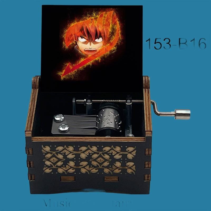 Fairy Tail “Snow Fairy” Classic Hand-Crank Music Box - Gracias Collectibles