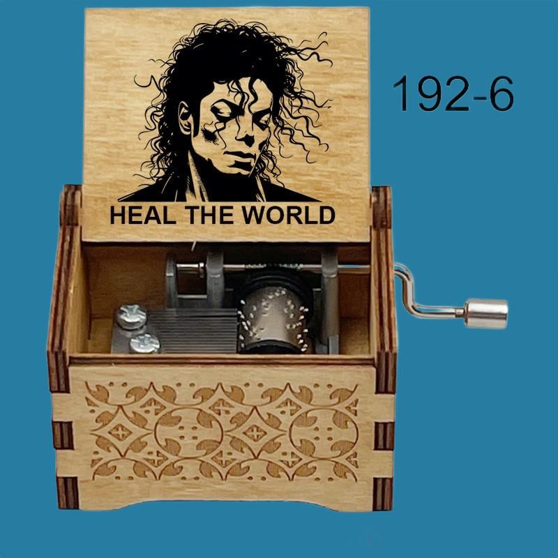 Michael Jackson " Heal the world"  Classic Music Box - Gracias Collectibles