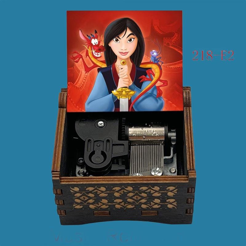 Mulan“Reflection" Classic Music Box - Gracias Collectibles