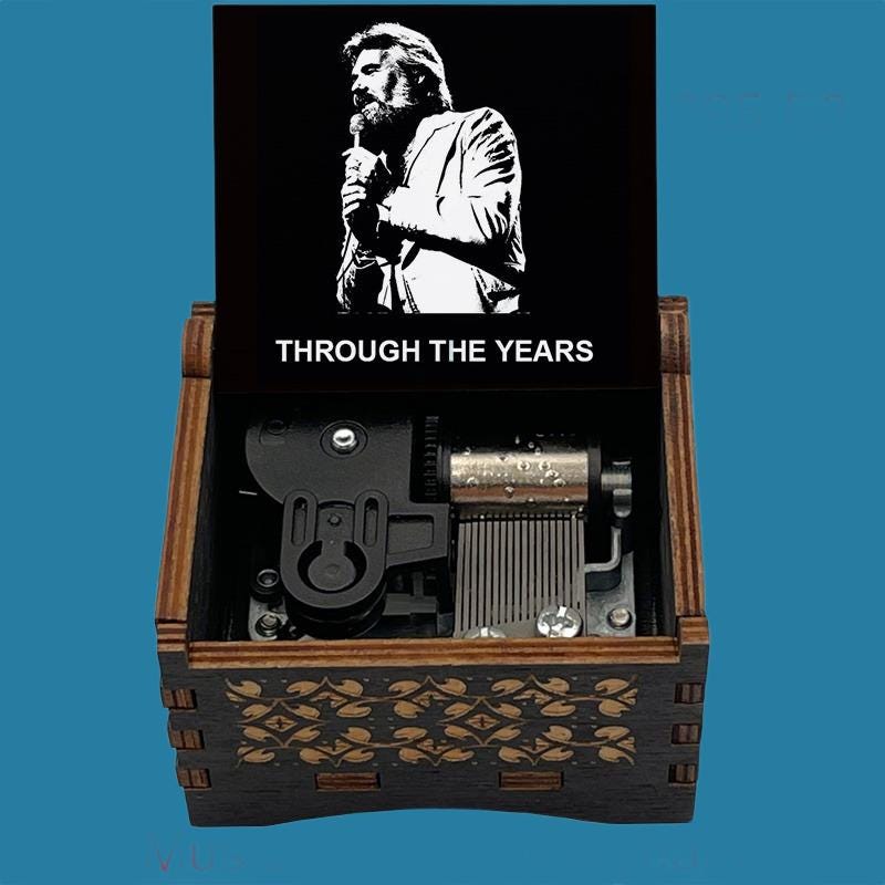 Frank Sinatra " Through the years"  Classic Music Box - Gracias Collectibles