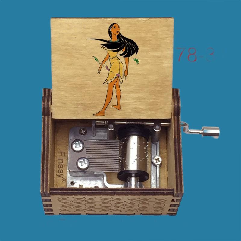 Pocahontas "Color of the wind" Classic Music Box - Gracias Collectibles
