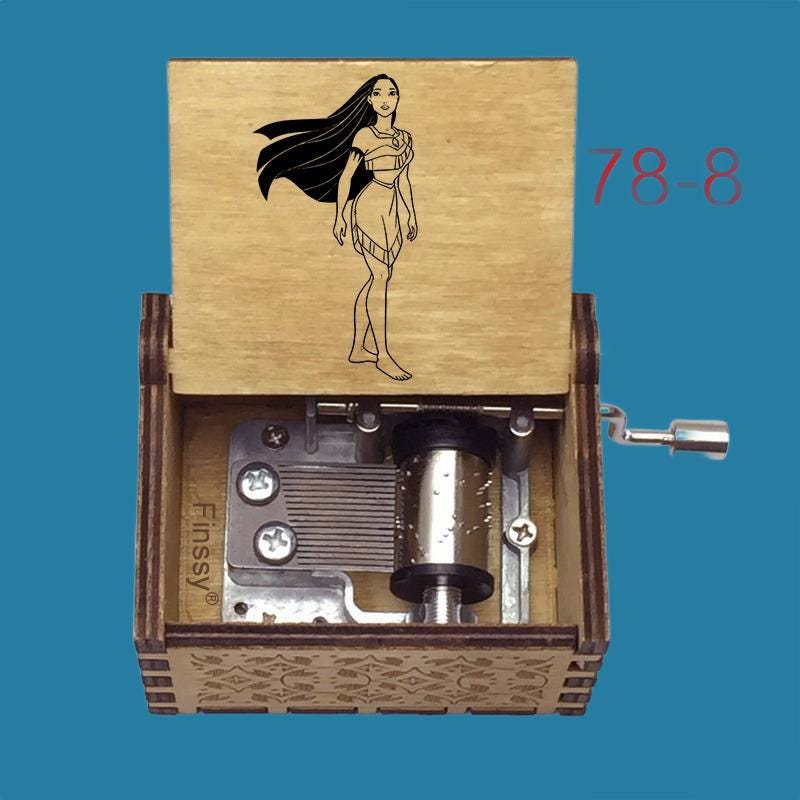 Pocahontas "Color of the wind" Classic Music Box - Gracias Collectibles